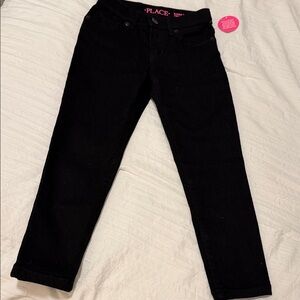 Place Kids Black Jeans